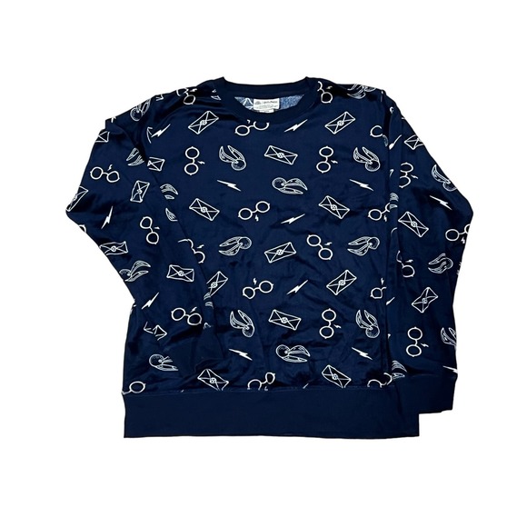 Harry Potter velour sweatshirt, size small, #58-C - Picture 2 of 4